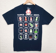 Nintendo Super Mario Video Game Characters Boxed Tee T-Shirt Size M 38/40 NWT E