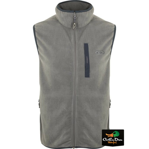 New Drake Waterfowl Men's Camp Fleece Vest - Picture 3 of 18