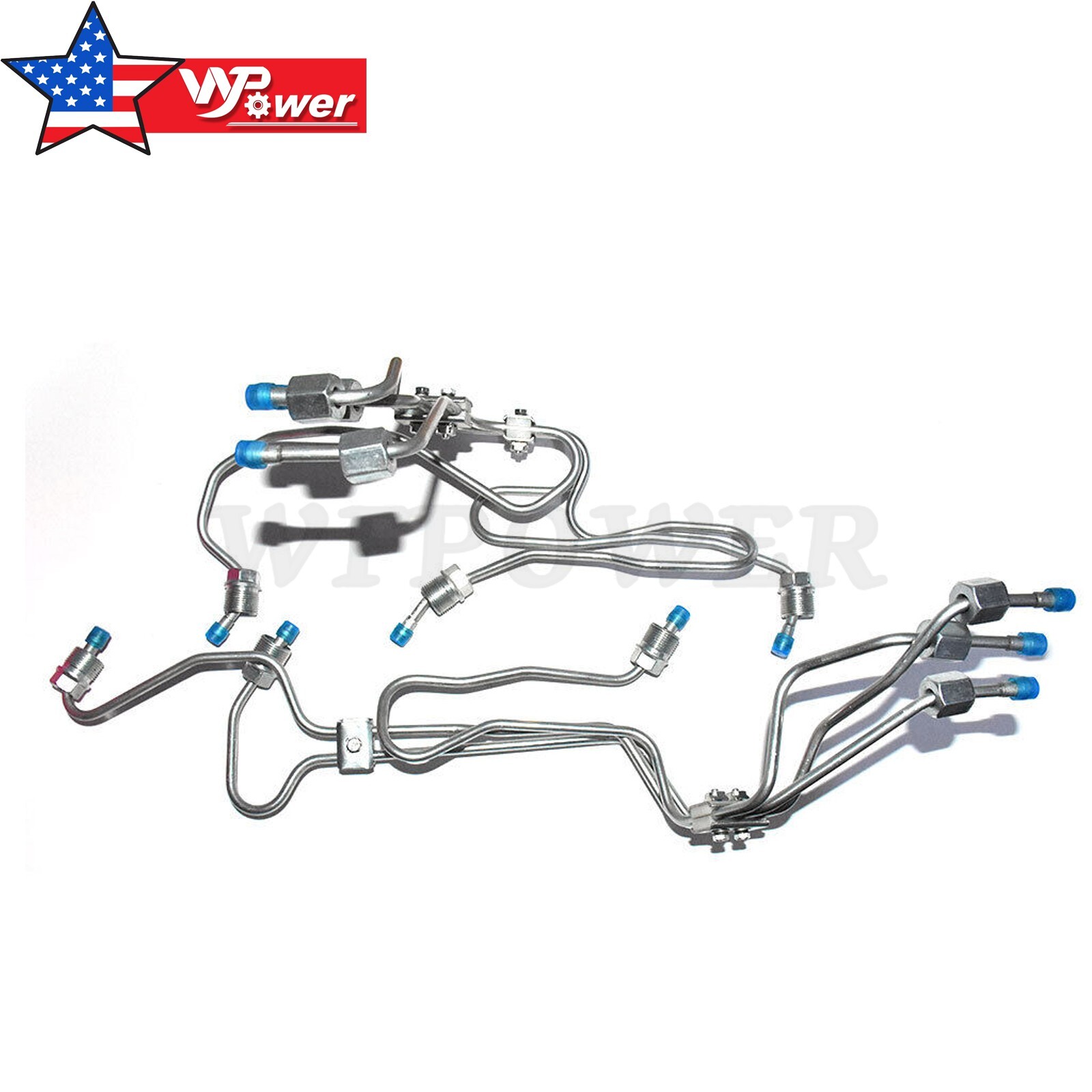 Fuel Injector Lines For 1998.5‐2002 24V 5.9L Cummins Engines w/ VP44