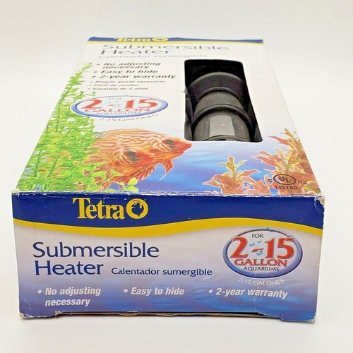 Tetra Tank Heater 50 Watt Submersible Heater Electronic Thermostat 2 to 15 Gal - Picture 8 of 9