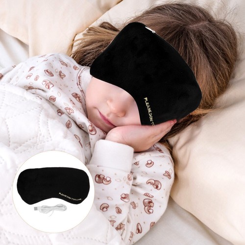 1 Juego USB Calefacción Máscara de Ojos Vapor Cálido Ojos Máscara Temperatura Ajustable Dormir - Imagen 5 de 12