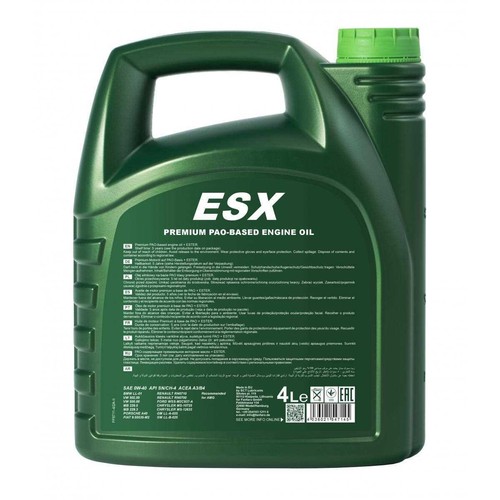 20L FANFARO ESX 0W-40 Leichtlauf Motoröl API SN/CH-4 ACEA A3/B4 Motor Flush - Bild 5 von 5