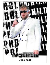 2022 Leaf Pop Century Jake Paul Influencer rookie card /3094