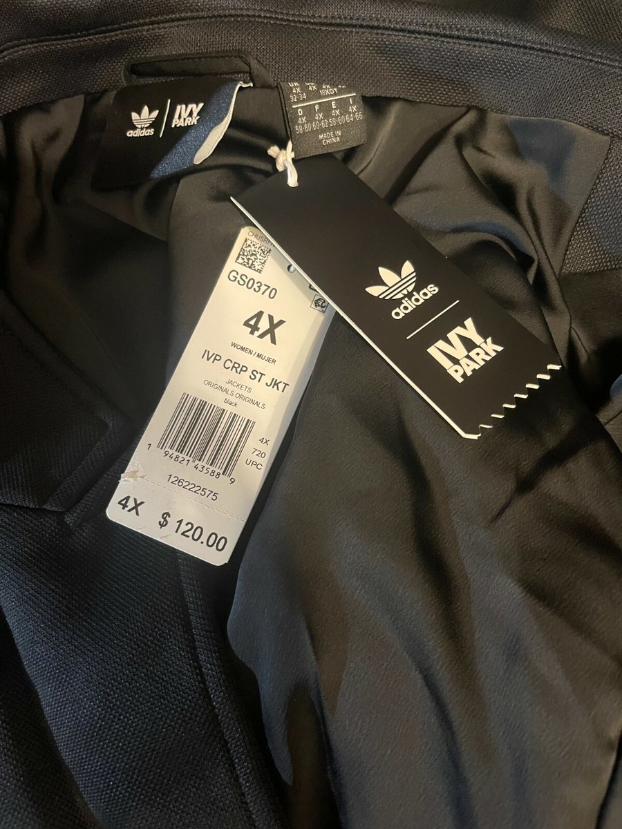 adidas x Ivy Park Beyoncé Cropped Suit Jacket Crop Black