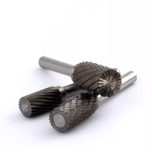 3/6mm Shank Tungsten Steel Rotary Burr Milling Carving Bit Cutter Tool For Metal - Picture 3 of 27