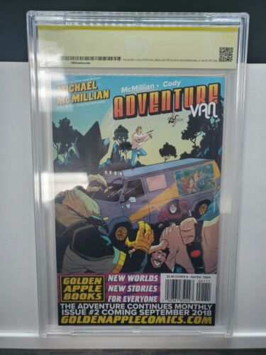 CBCS Graded 9.8 Adventure Van #1 Signed by Michael McMillian & Ryan Cody - Picture 2 of 3