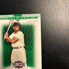 Btt 2007 Triple threads /239 Emerald #72 Monte Irvin New York giant￼s