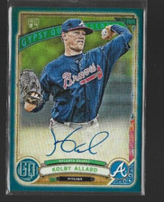 2019 Topps Gypsy Queen Auto Indigo/150 Kolby Allard #GQA-KA Rookie Autograph ATL