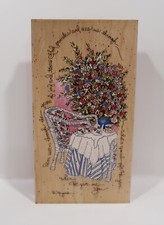 Stamps Happen, Rubber Stamp, 80153 Dear Sister, Bouquet of Flowers