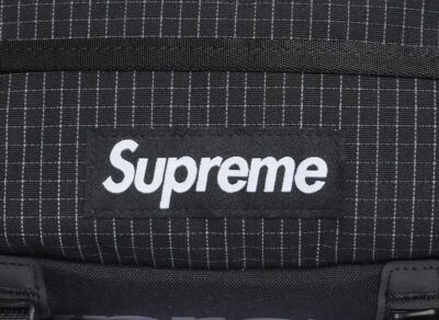 美品!! 18SS Supreme Waist Bag +純正ステッカー 18SS /Supreme Waist Bag シュプリーム ウエスト バッグ ロゴ
