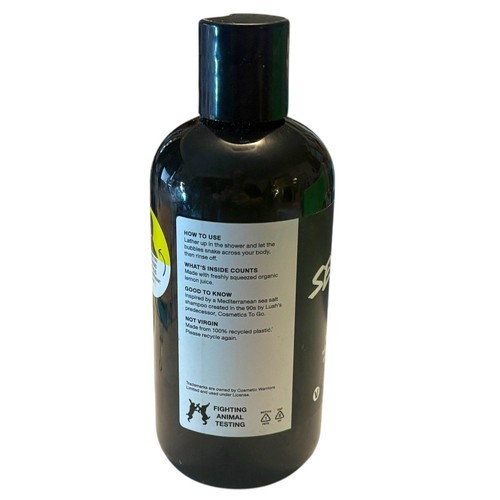 Lush Kitchen Exclusive Serpentine Lemon Patchouli Shower Gel Body Wash NWT - Picture 5 of 8