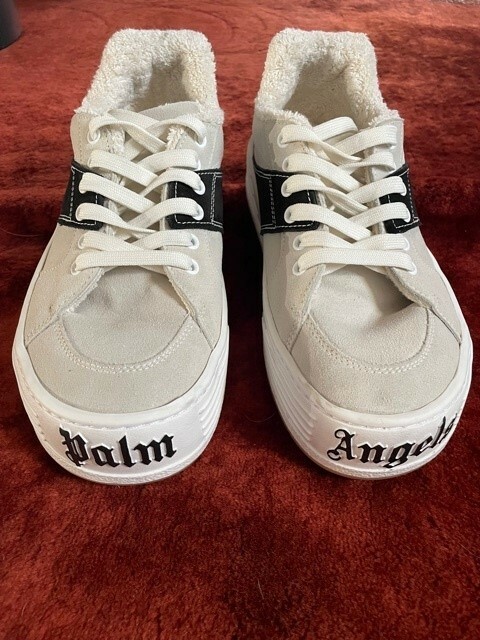 Palm Angels suede snow low top white black | eBay