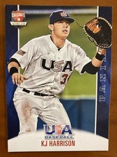 2015 Panini USA Baseball Box Set Collegiate National Team KJ Harrison #12-QTY🔥