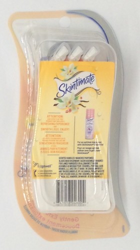 3 maquinillas de afeitar desechables para mujer Skintimate Vanilla Sugar 3 quilates (10 en total) - ¡FS! - Imagen 5 de 6