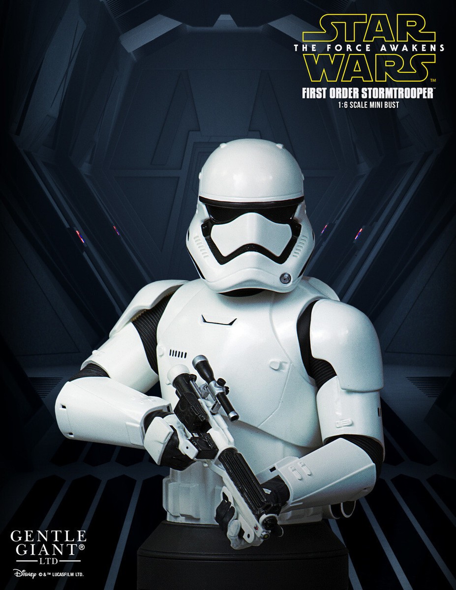 GENTLE GIANT STAR WARS FORCE AWAKENS FIRST ORDER STORMTROOPER 1/6
