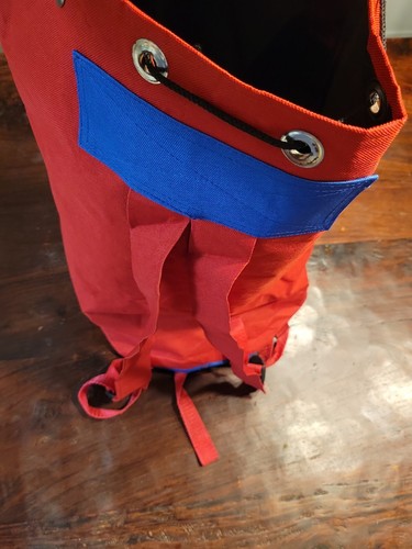 NFL Buffalo Bills Drawstring Bag Back Pack Sack with Embroidered Logo Name Large - Picture 10 of 17