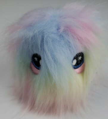 NEW SQUEEZAMALS Fluffy Furball - 3.5'' Super-Squishy Foam Stuffed Animal 