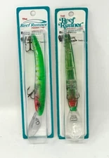 * THE REEF RUNNER * DEEP DIVER ' 800 SERIES ' #186 GREEN FLASH ' LOT OF 2 '