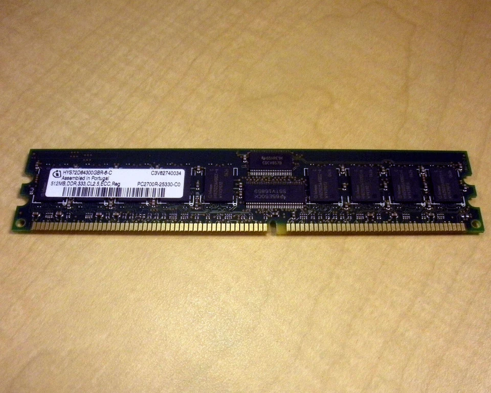 Sun 371-1116 512MB DIMM RoHS 1/2 Memory Module - Image 2 of 3
