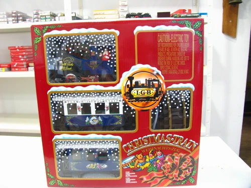 LGB 70545 START-SET CHRISTMAS-TRAIN MIT DAMPFLOK GLEISE & TRAFO   KL6153