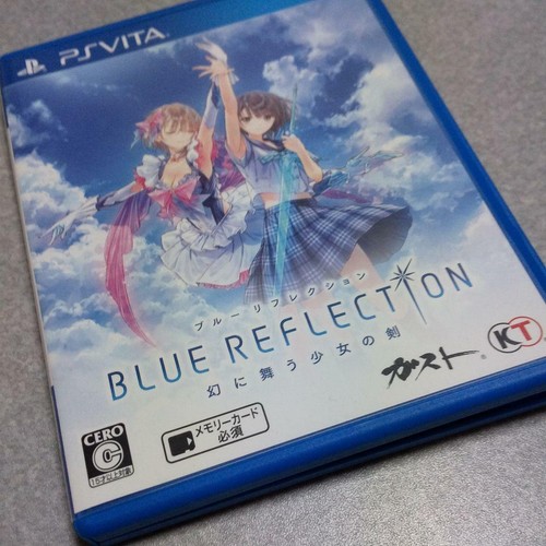 PS VITA BLUE REFLECTION Girl's sword dancing in vision PSV Japan - Picture 1 of 2
