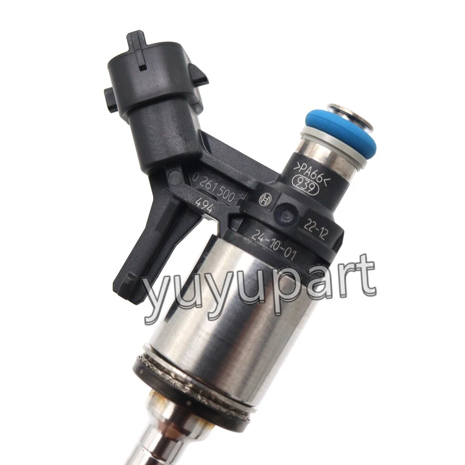 4x Inyectores de combustible originales Bosch Foror Mini Cooper S Countryman Paceman JCW 1,6 L Foto 3 de 4