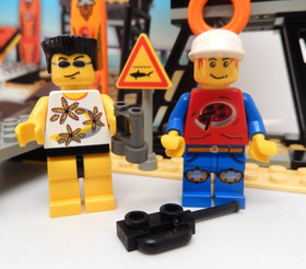 Lego 6736 Beach Lookout Island Extreme Stunts 100% Complete