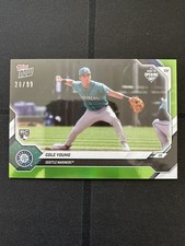 Cole Young 2026 Topps NOW Road to Opening Day Card OD-135 RC Green Foil 20/99 RC