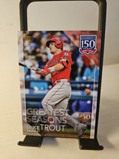 2019 Topps Mike Trout Greatest Seasons 150 Years # /150 Angels