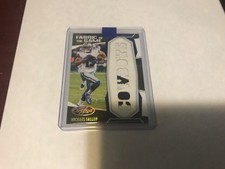 2020 Panini Certified - Fabric of the Game Michael Gallup #FG-MG Prime /50 (MEM)