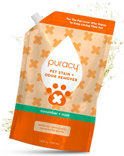 Puracy Pet Stain and Odor Remover - Enzyme Cleaner for Dog Urine and Poop Carpet