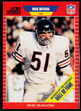 Dick Butkus 1989 Pro Set Announcer Collectibles #15 Rams
