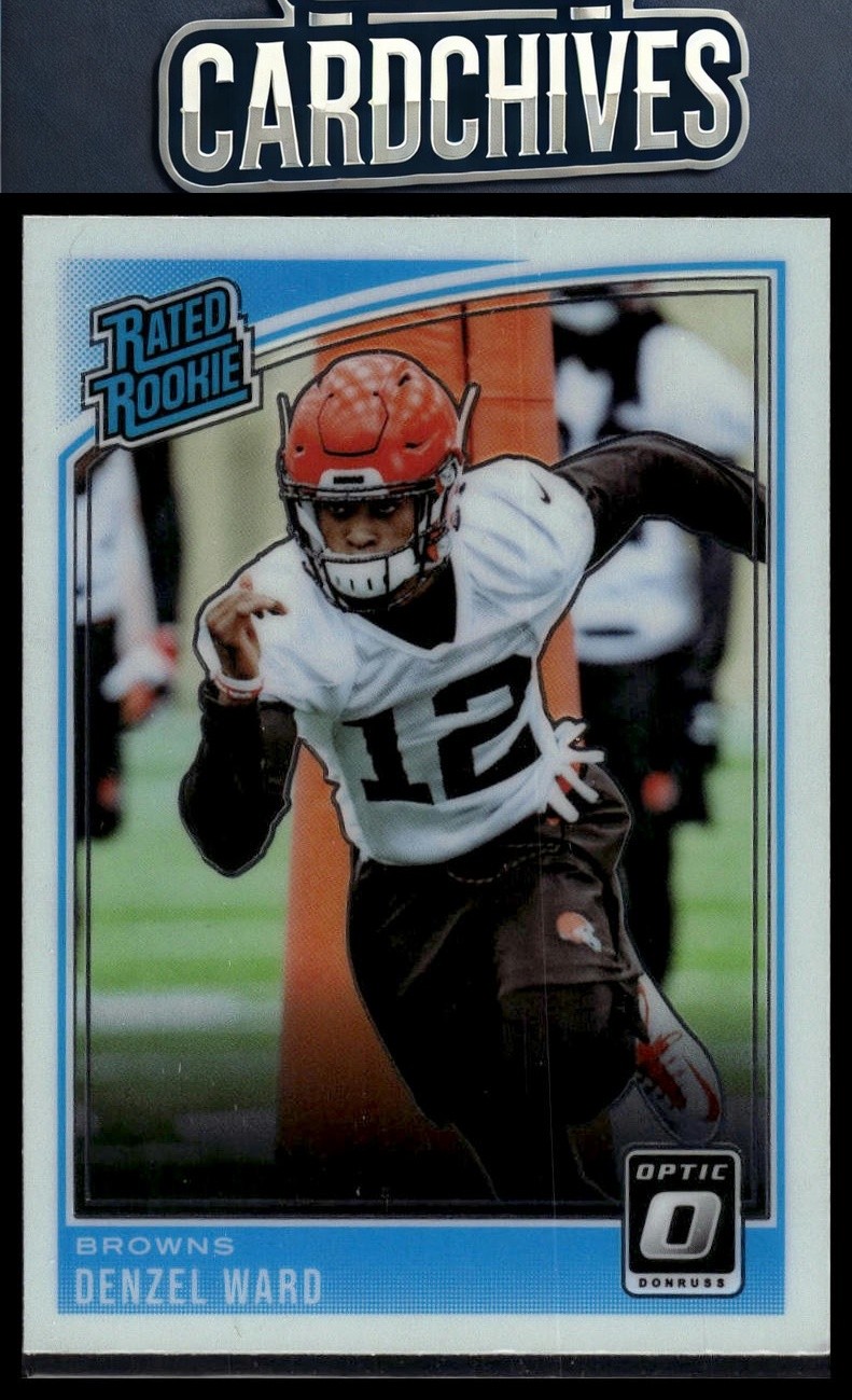 Denzel Ward 2018 Donruss Optic #198 Rookie RC