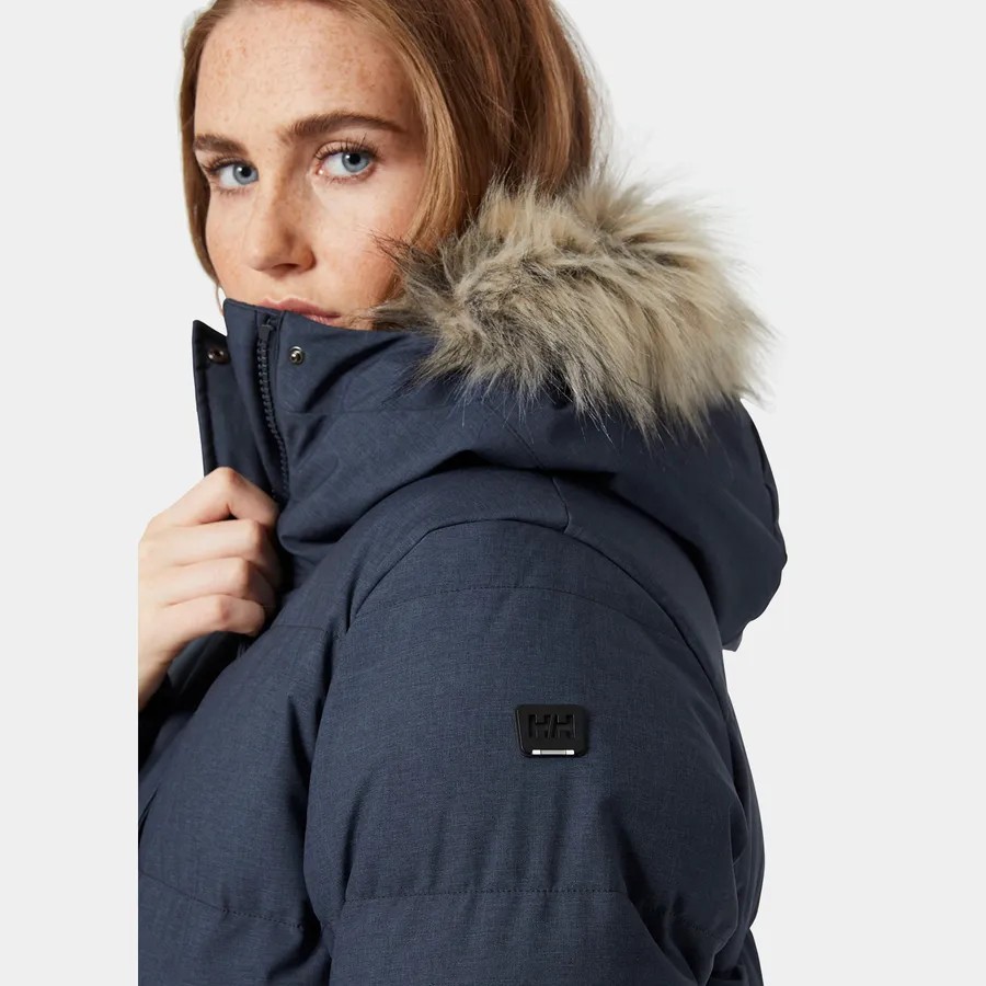 Helly Hansen Blossom Puffy Winter Parka - Women's - Small / Navy
