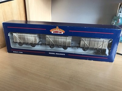Bachmann Spur O 3er Set BR 10 Tonnen isolierte VANS 38-191Z verwittert, neuwertig