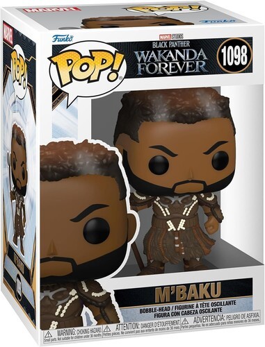 FUNKO POP! MARVEL: Black Panther - Wakanda Forever - M'Baku [New Toy] Vinyl Fi