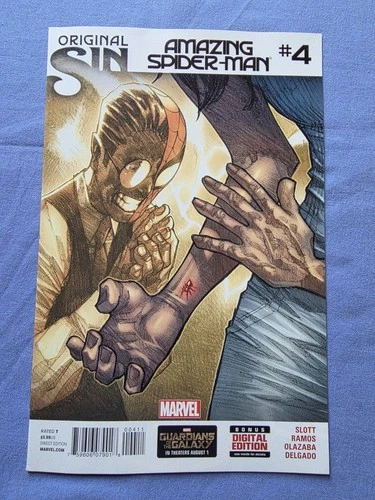 The Amazing Spider-Man  4 - NM- (9.2) - (2014) 1st appearance of Silk