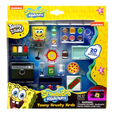 Nickelodeon Spongebob Squarepants Teeny Tinies Teeny Krusty Krab Playset 20 Pcs