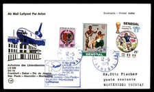 Mayfairstamps Senegal 1979 Lufthansa LH506 DC-10 Inaugural Flight Cove ccb_71983