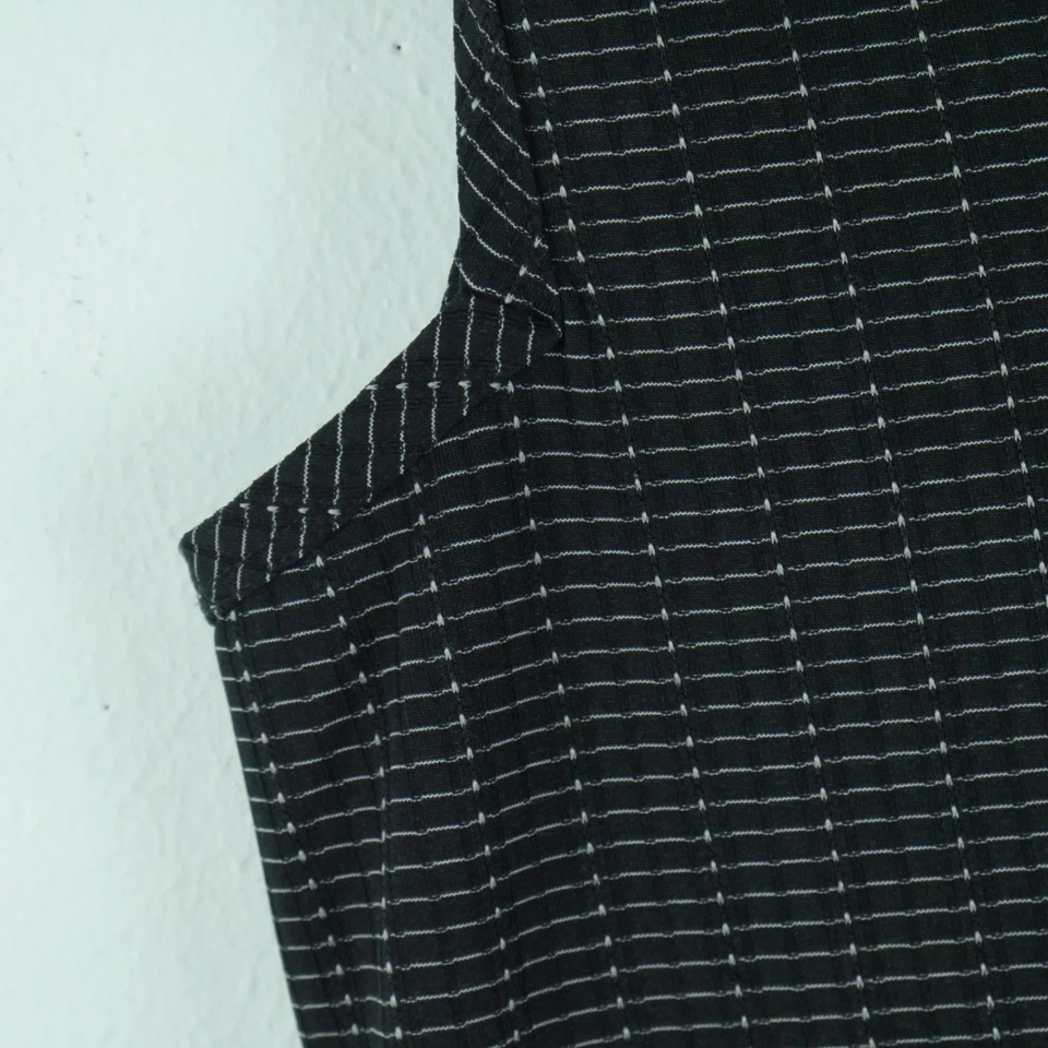 Maxi Vestido Vintage Express S Negro Oscuro Academia Y2K Años 90 Grunge Capricho Punk Foto 4 de 4