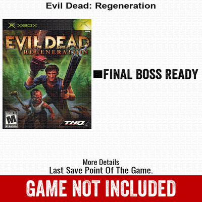 Evil Dead: Regeneration 100% Unlocked All Items Xbox USB Save File