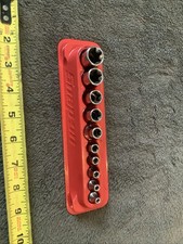 Snap On 10pc Torx Socket Set, 1/4 And 3/8” Drives….