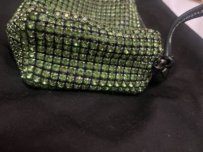 Authentic Alexander Wang Mini Heiress Crystal Mesh Bag | eBay