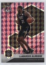 2020-21 Panini Mosaic Purple Mosaic Prizm 35/49 LaMarcus Aldridge #182 12z3