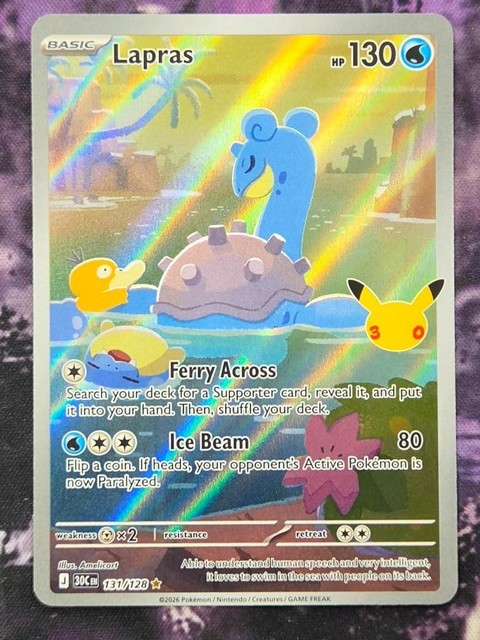 Lapras (30th Celebration)