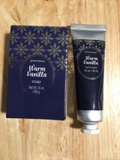 Groovi Beauty Warm Vanilla Soap3.5oz  Hand Cream 1 floz