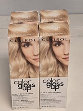4 Pk Clairol Color Gloss Up TOASTED ALMOND BLONDE Instant Toning Boosts Color