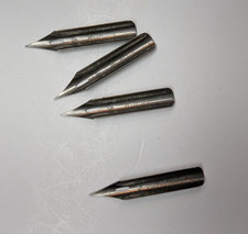 LOT OF 4 Vintage Esterbrook 556 School Medium Trim Pen Nibs Calligraphy