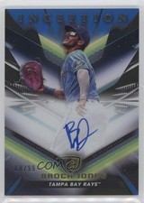 2023 Bowman Inception Auto Blue Foil 68/99 Brock Jones #BPA-BJ Auto 19n6