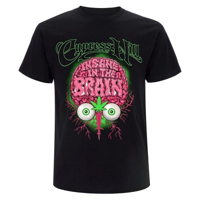 Cypress Hill T-Shirt Herren Jelly Brain Tour schwarz Band-Merch, Bands